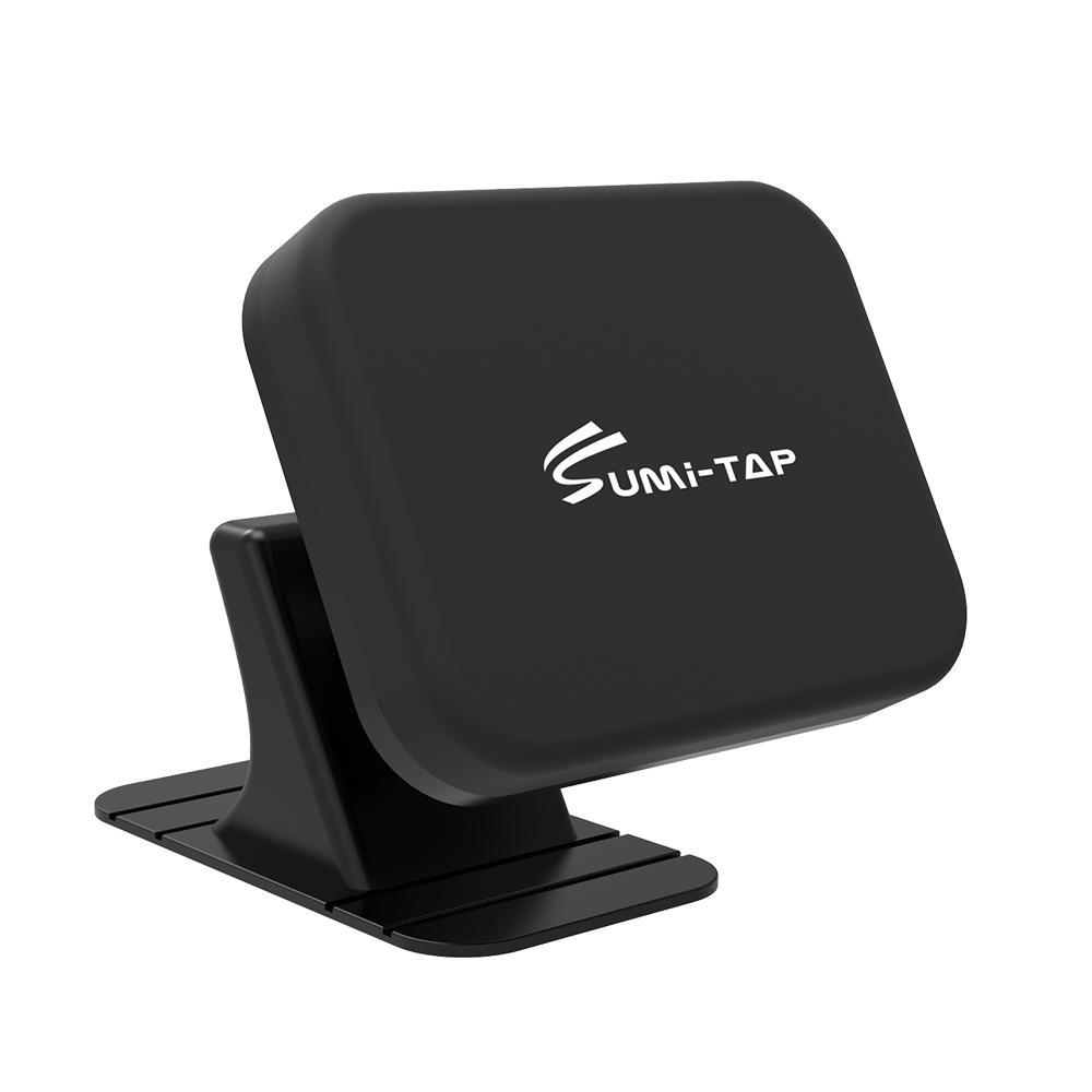 Magnetic Car Phone Holder with Nylon Base and Silicone Surface