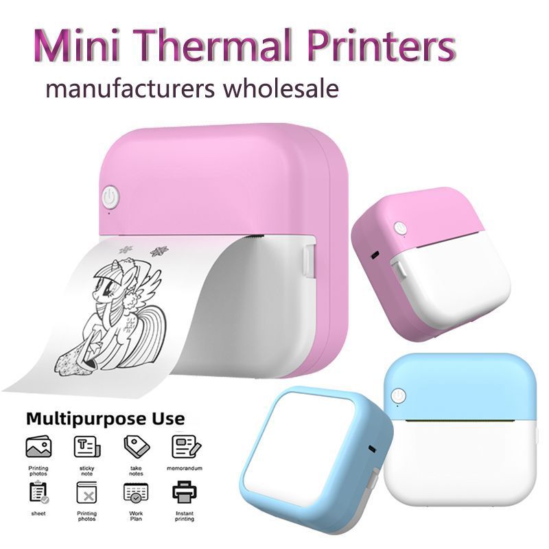 Student Mini Thermal Label Printer with USB Interface