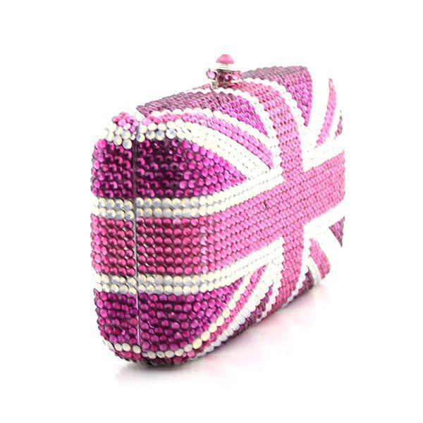 Luxury Full Diamond Crystal Rhinestone Clutch Bag 18CM