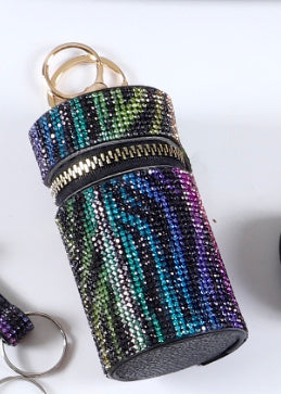 Silk Scarf Keychain Storage Mini