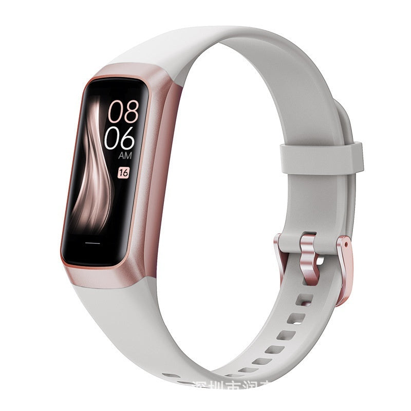 Smart Watch with Heart Rate, Blood Pressure, Oxygen & Body Temperature Monitor