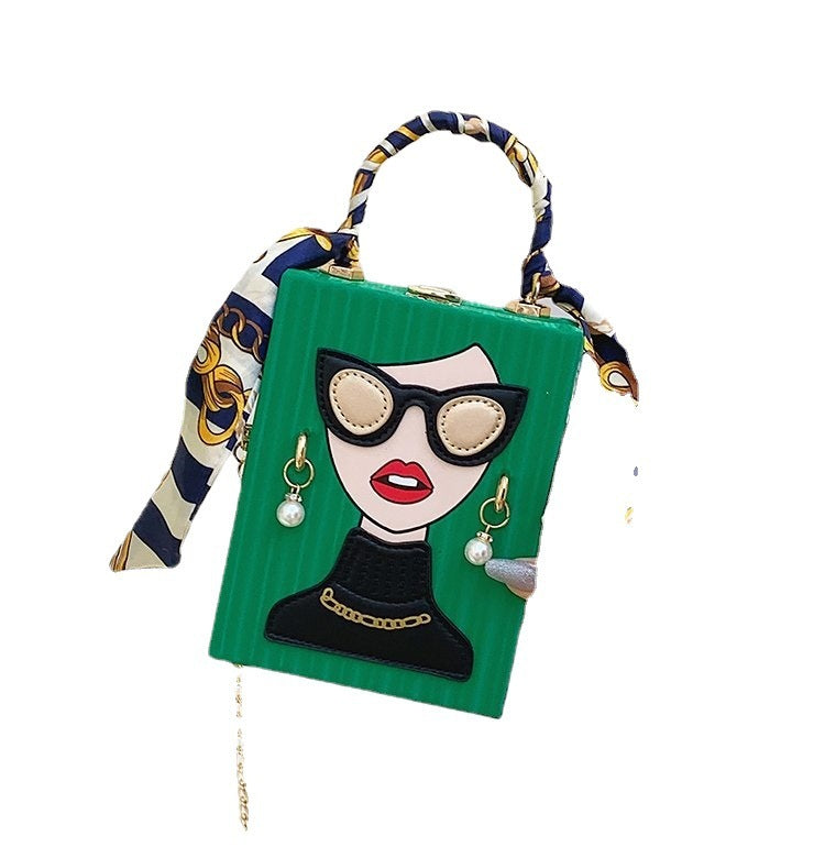 Lock Small Square Crossbody Bag