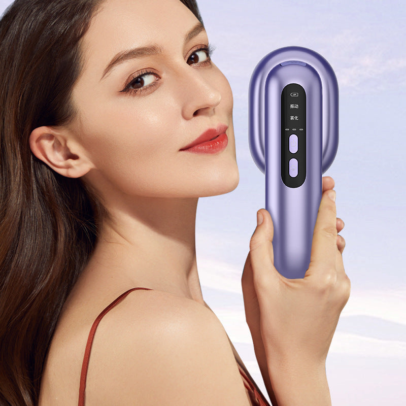 Head Therapy Massage Comb with Essential Oil Atomizer