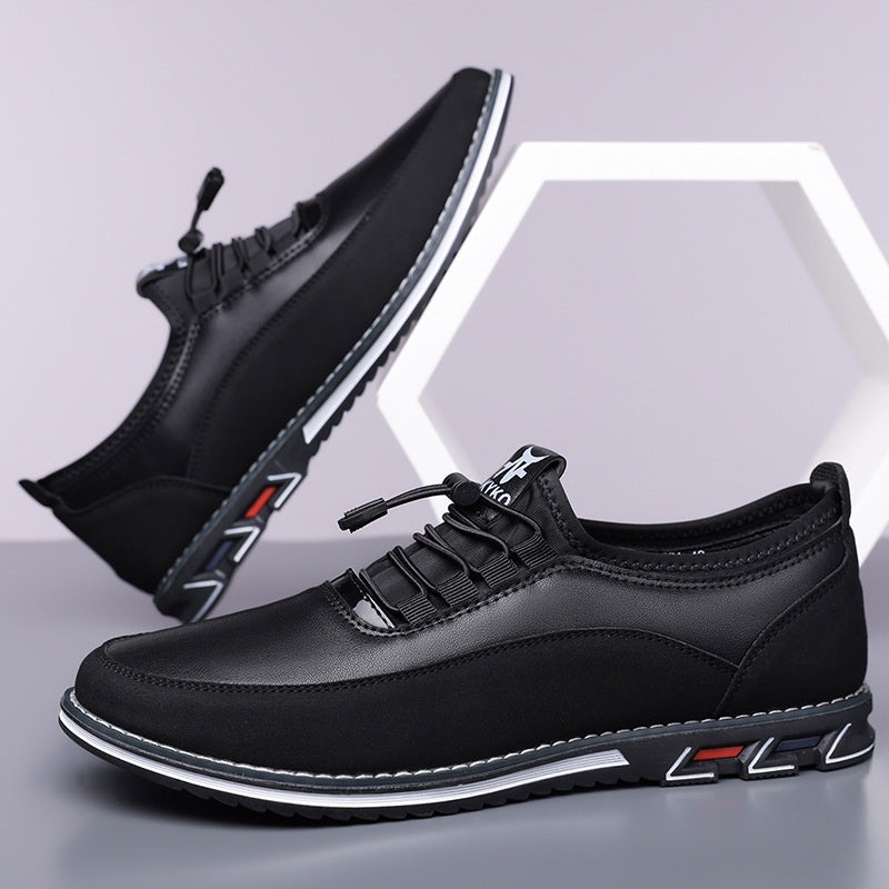 Extra Large Casual Men's Shoes in Earthy Yellow, Gray & Black, Sizes 38-53