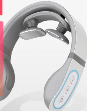 4D Wireless Shiatsu Neck Massager with Deep Kneading & Heat Therapy