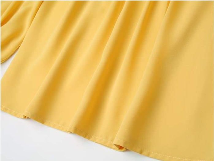 Two-Piece Women's Cotton Shirt with Beading in Light Mature Style