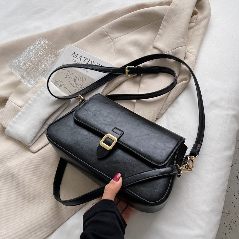 Retro Texture New Simple Fashion One-shoulder Messenger Bag