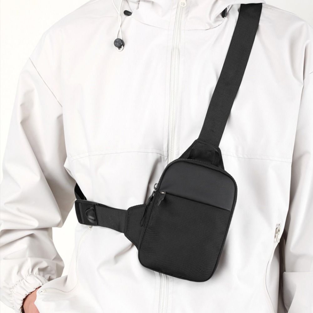 Men's Waterproof Oxford Cloth Mini Shoulder Messenger Bag