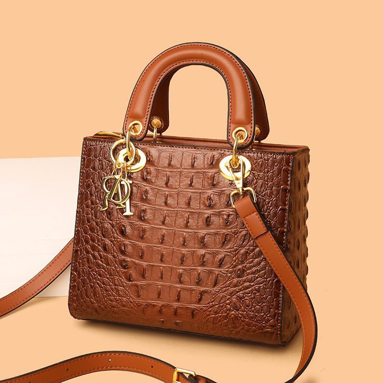 Retro European & American Portable PU Shoulder Messenger Bag