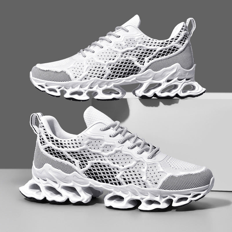 Baskets décontractées en maille respirante pour hommes Chaussures d'été