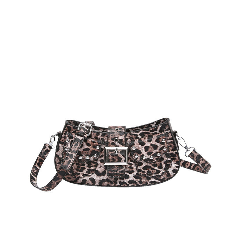Sac bandoulière à une épaule en PU avec design niche sous le bras