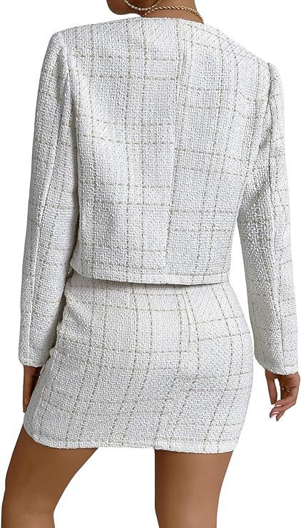Veste boutonnée classique à carreaux pour femme, disponible en plusieurs coloris