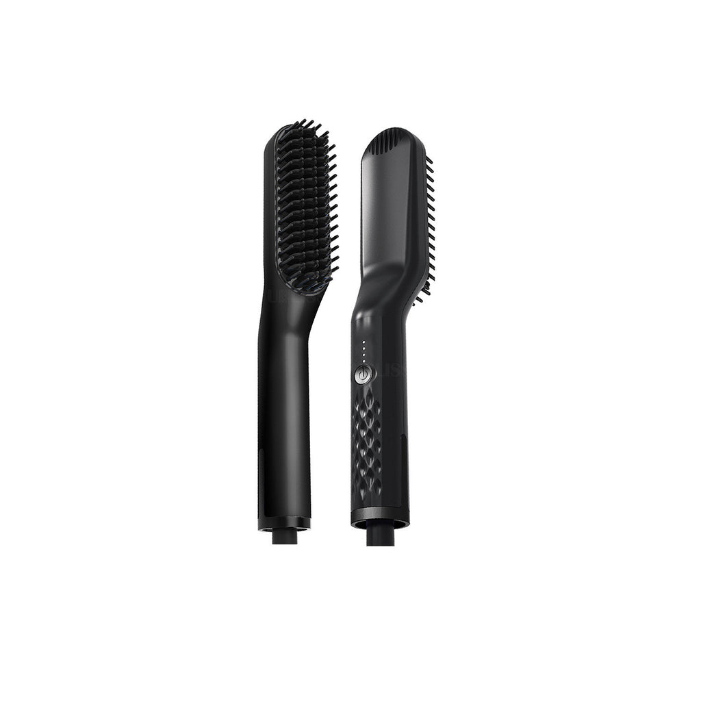 Dual-Use Hair Straightener & Styling Comb with Tourmaline Ceramic