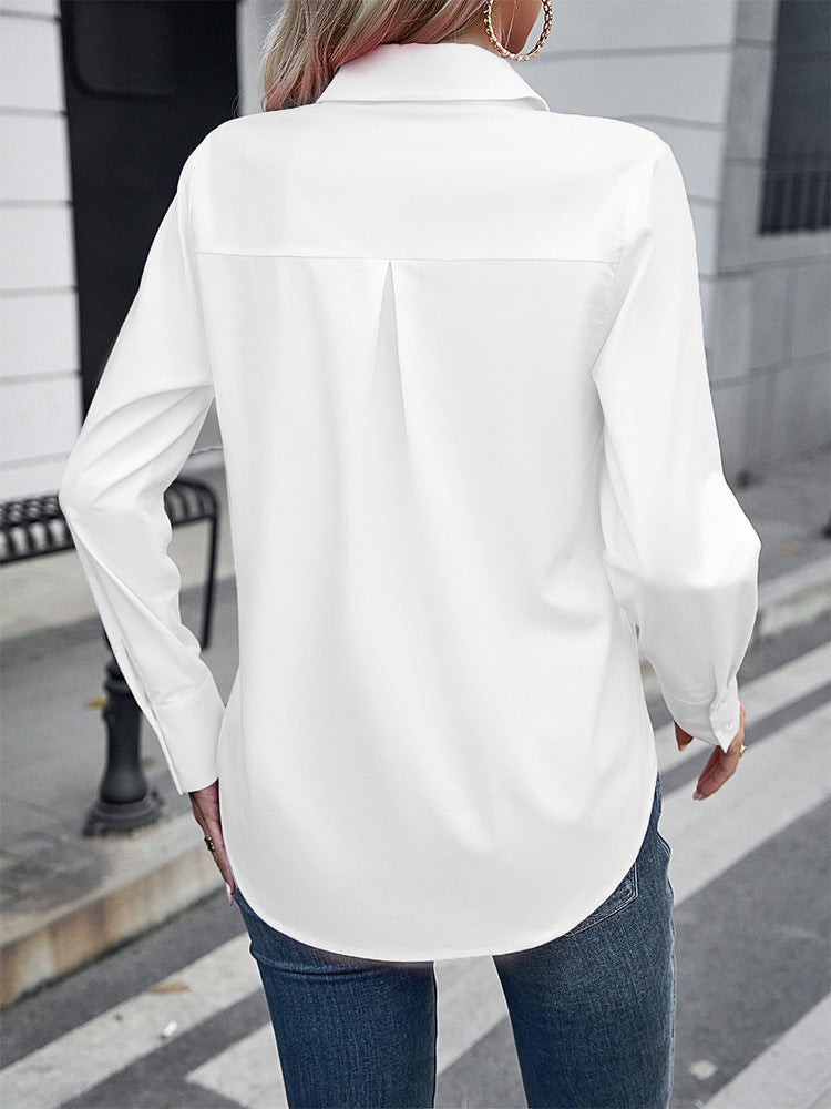 Loose Long Sleeve Shirt Women