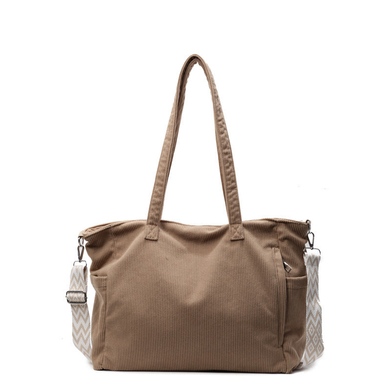 Simple Fashion One-shoulder Portable Canvas Bag