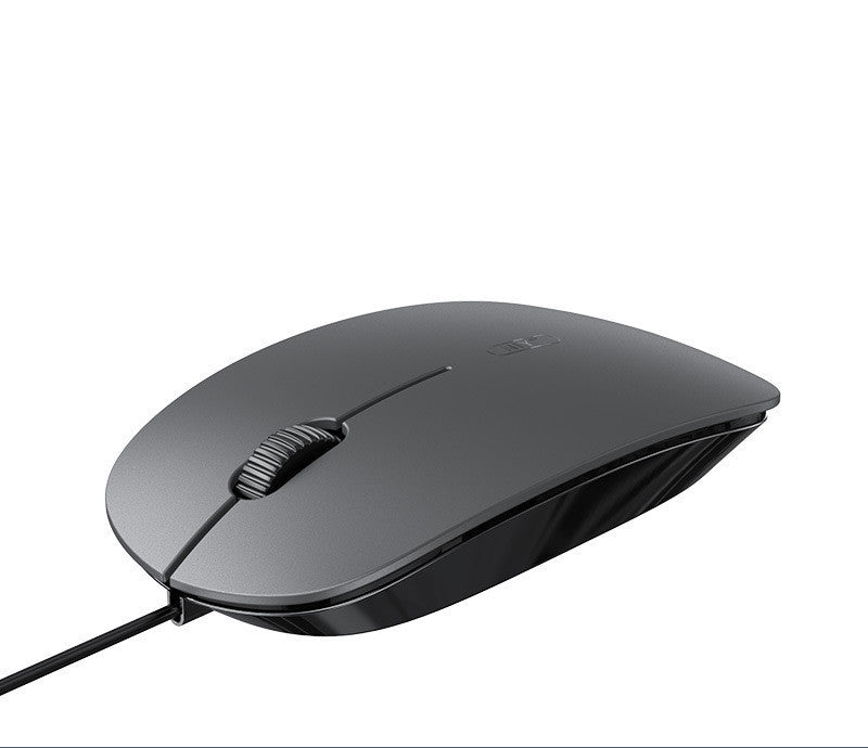 Ultra-Thin Wired Optical Sliding Mouse 1000DPI 4-Key