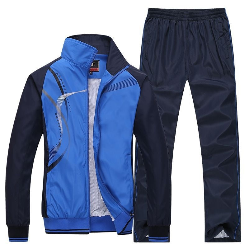 Spring & Autumn Couple Sports Suit Casual Student Unisex Tracksuit