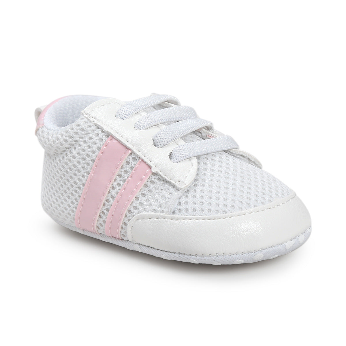 Mocassins pour bébé garçon ou fille, chaussures pour nourrisson en cuir PU antidérapant et souple, baskets pour nouveau-né