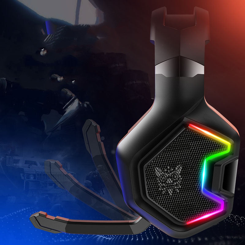 Wired Black Gaming Headset with Mic and 3.5mm Plug