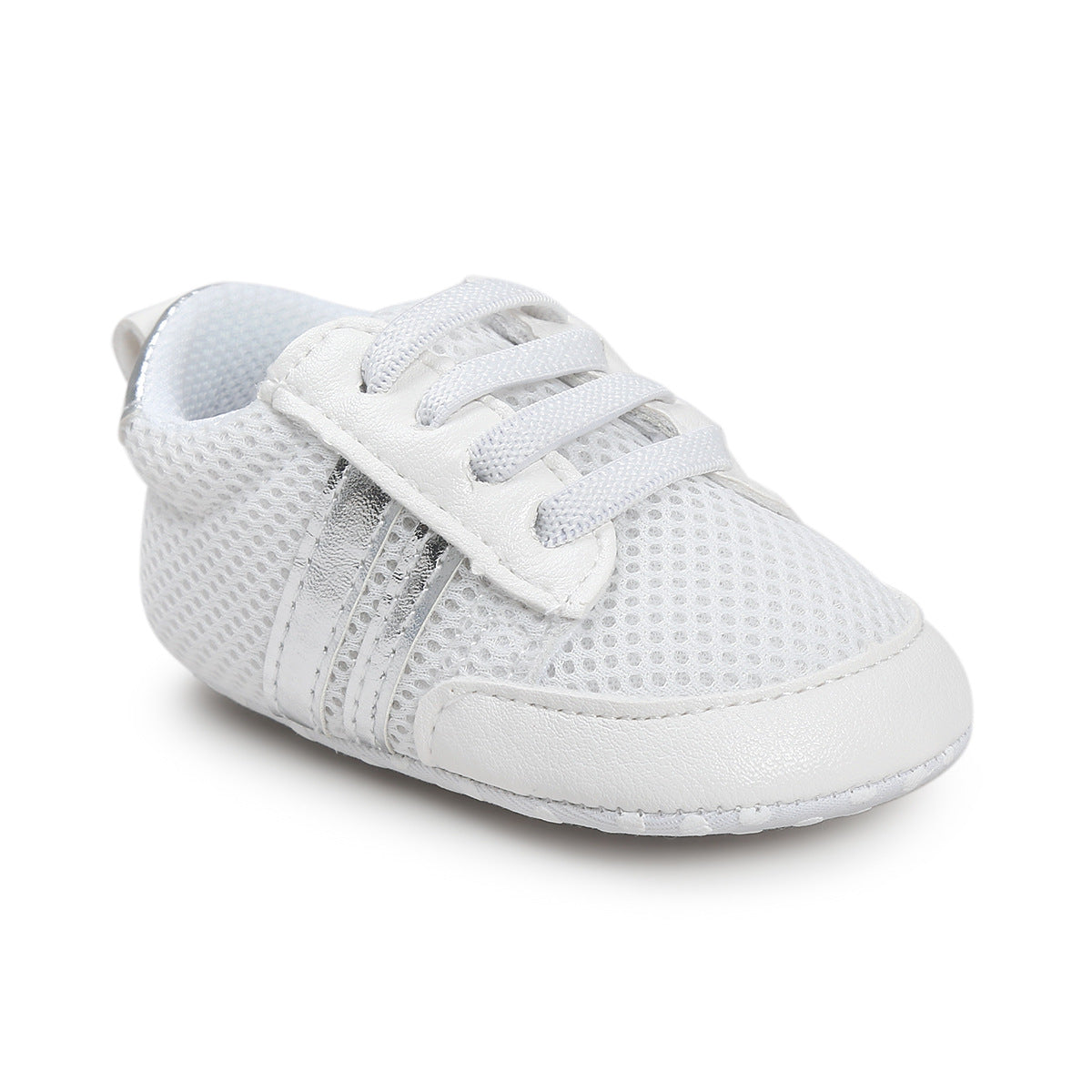 Mocassins pour bébé garçon ou fille, chaussures pour nourrisson en cuir PU antidérapant et souple, baskets pour nouveau-né
