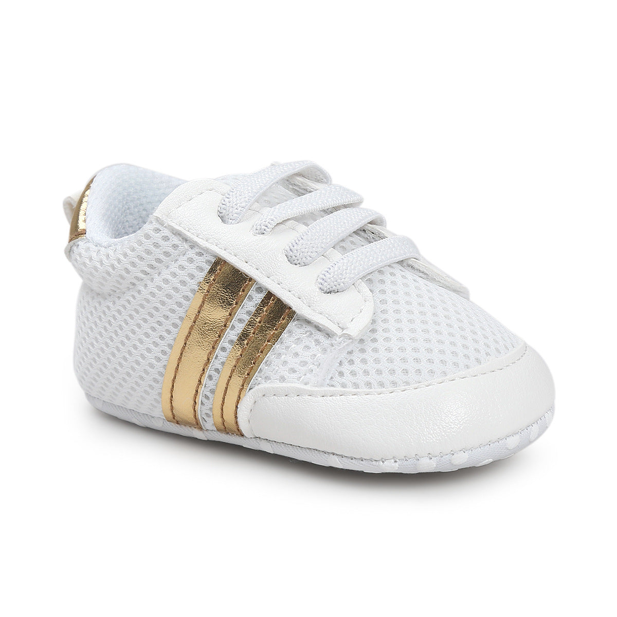 Mocassins pour bébé garçon ou fille, chaussures pour nourrisson en cuir PU antidérapant et souple, baskets pour nouveau-né