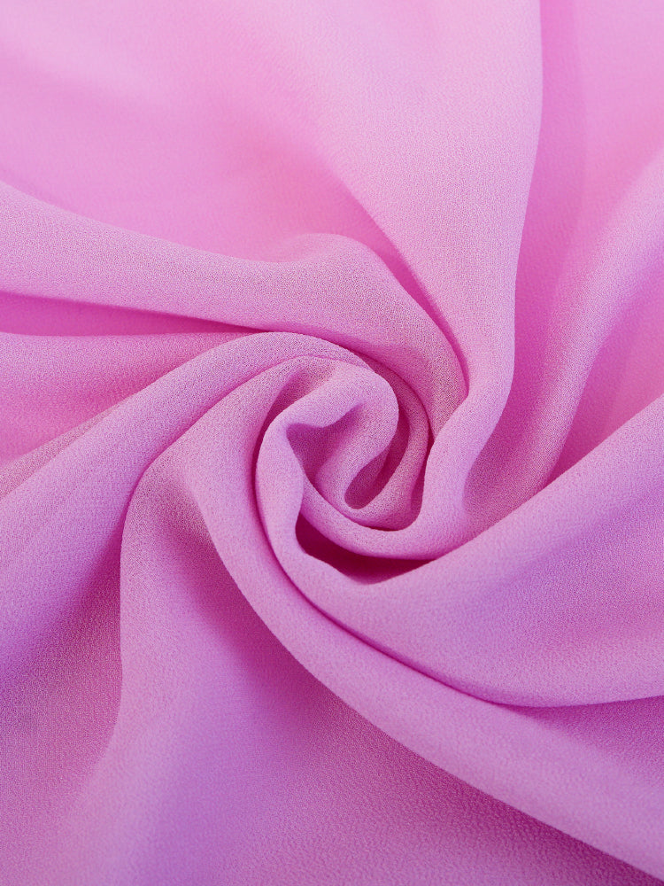 Women's High-End Premium Purple Pink Long Dress