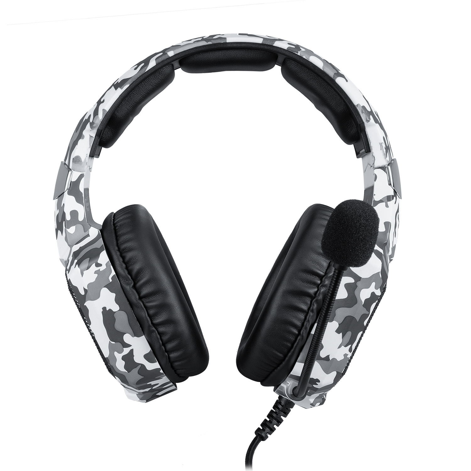 Camouflage Headphones with 3.5mm Plug for PS4, Xbox One, iPhone & iPad