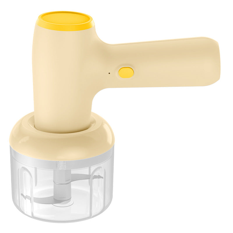 2-in-1 USB Rechargeable Electric Chopper for Garlic, Meat & Vegetables