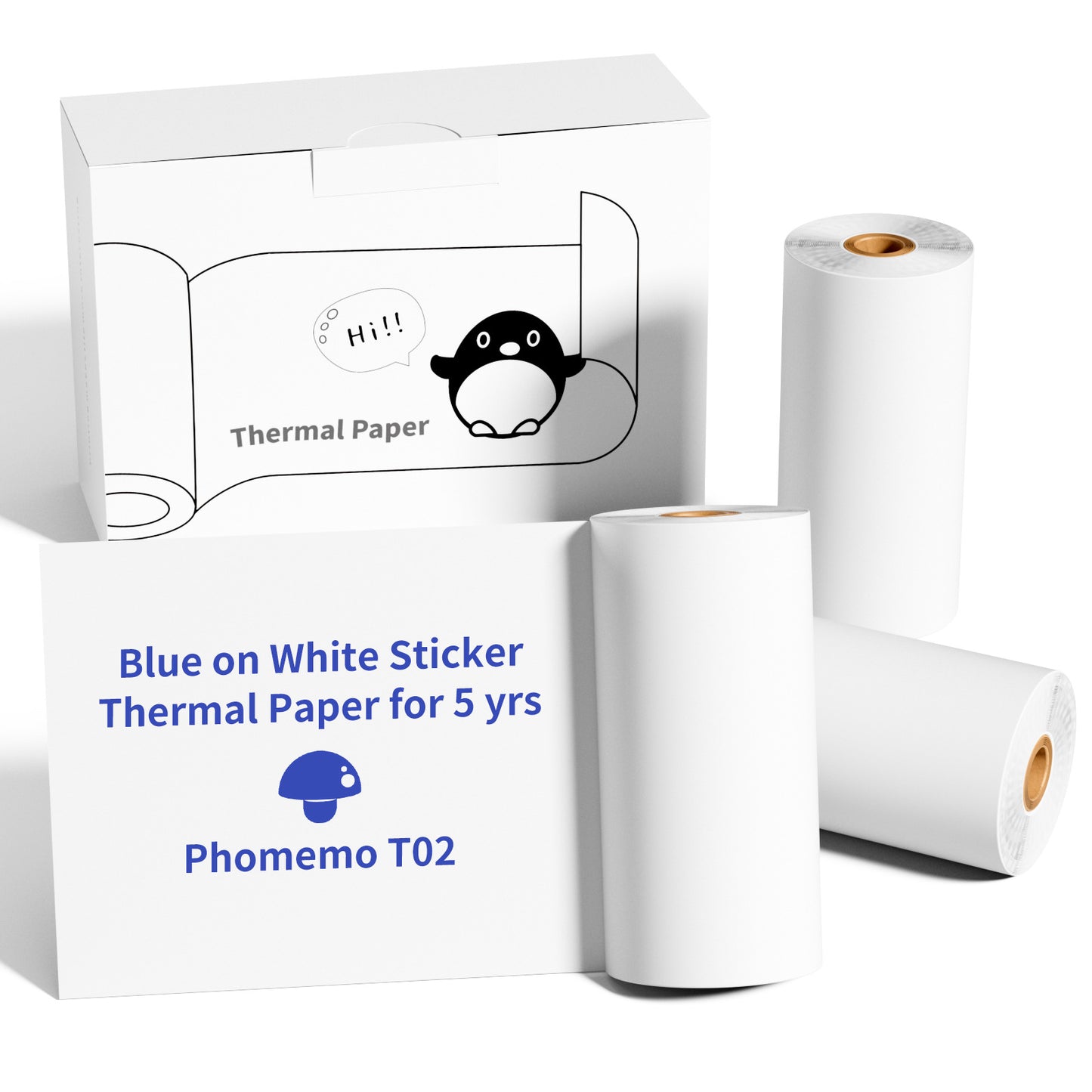 طابعة جيب صغيرة محمولة مثالية للطلاب والاستخدام المنزلي