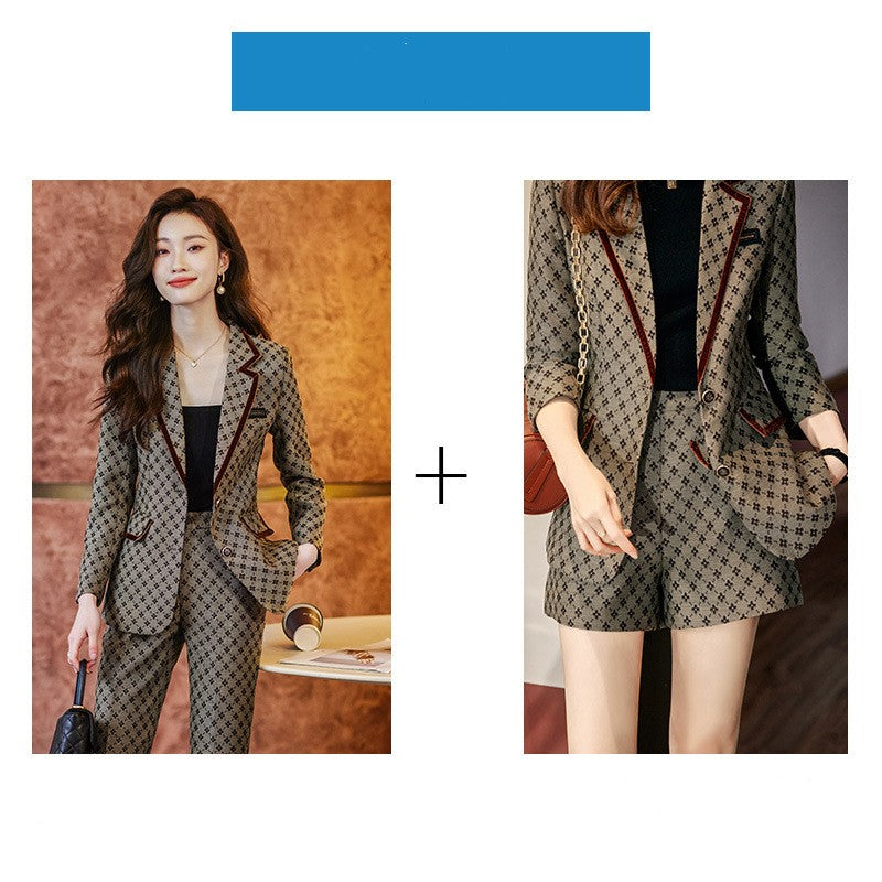 Veste de costume noire ajustée pour femme Manches longues Printemps Été Tenue habillée