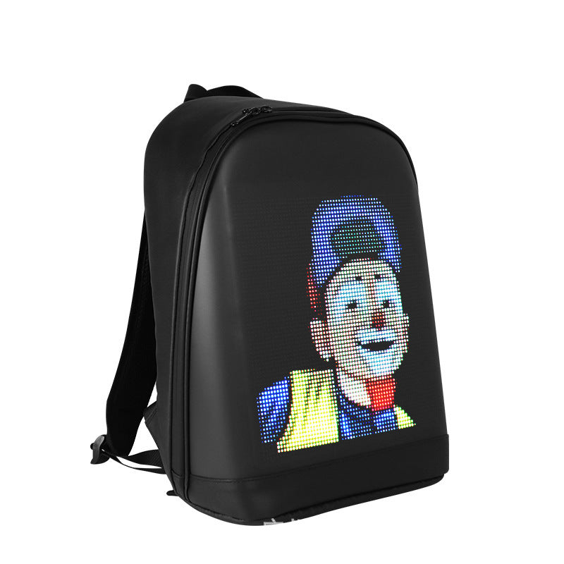 Waterproof Smart Advertising Backpack with LED Display 20-35L