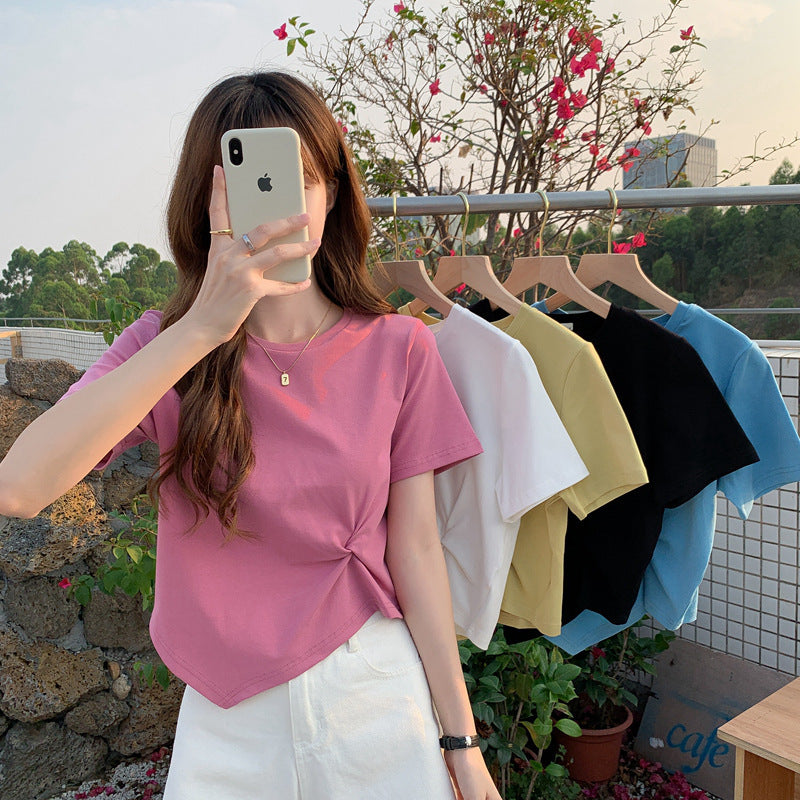 T-shirt ample décontracté pour femme, plusieurs couleurs et tailles