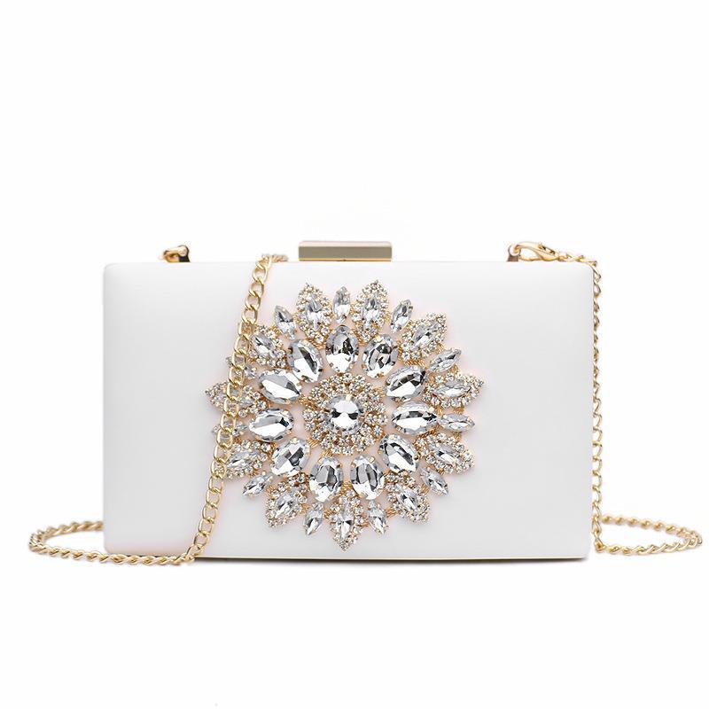Diamond Chain One Shoulder Sling Bag 20cm
