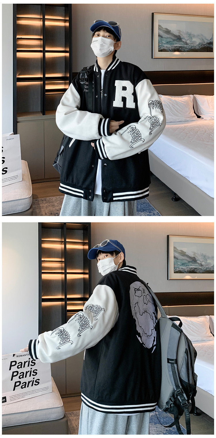 Trendy Casual Sports Baseball Jacket