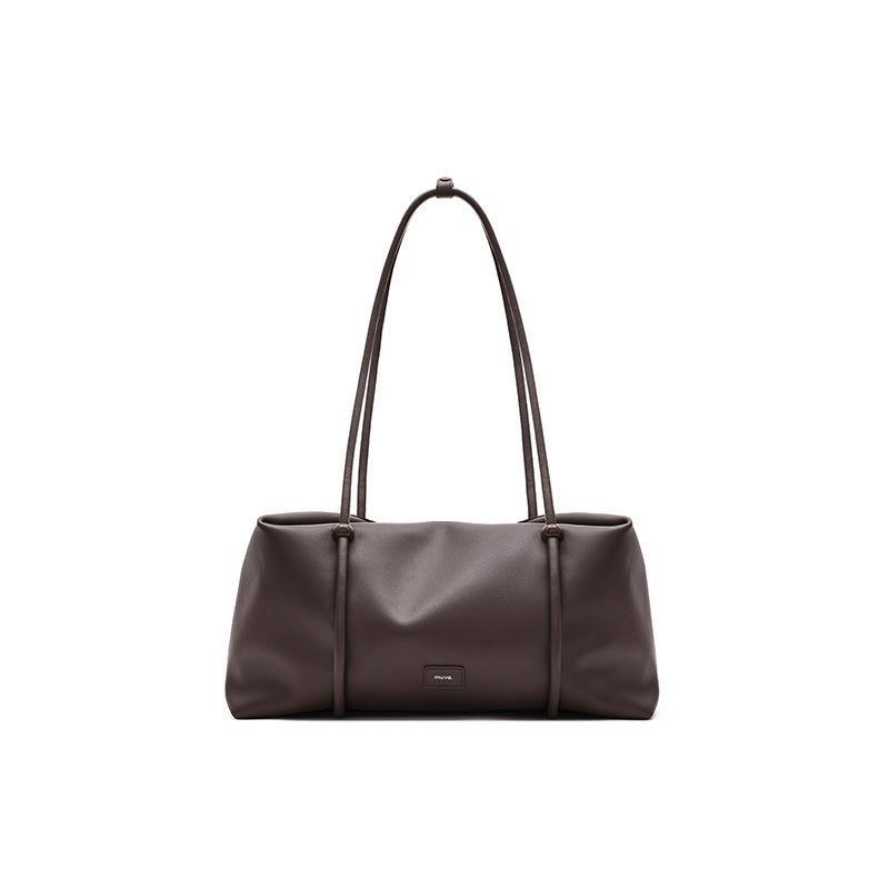 Sac de voyage et de sport en cuir surdimensionné pour femme, porté main ou épaule