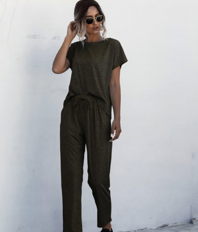 Leisure Suit Cotton Blend Asian Sizes