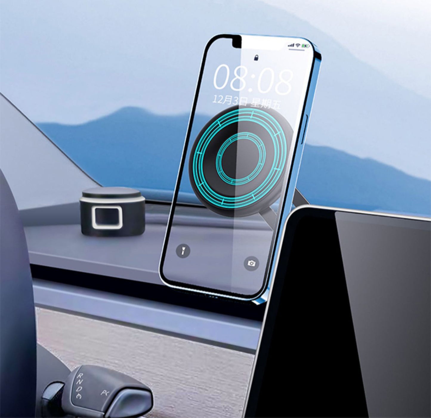 Magnetic Car Phone Holder for Screen Navigation
