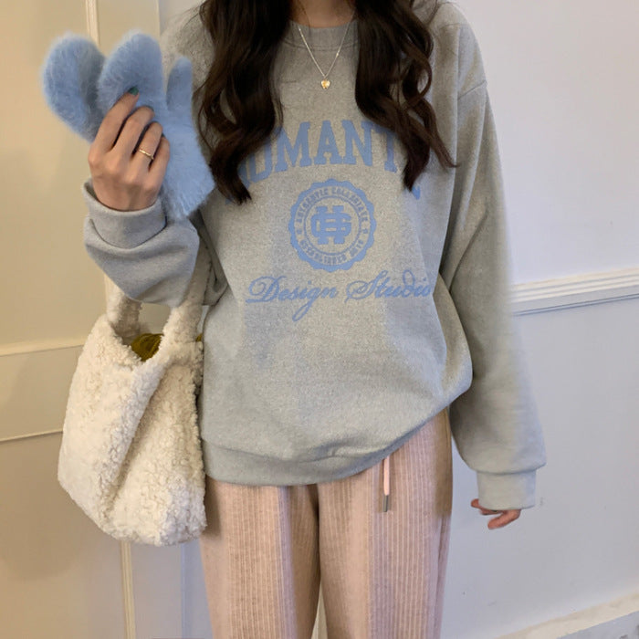 Women's Fashion Casual Loose Slimming Printed Top