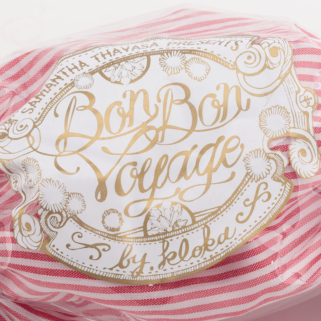 One-Shoulder Oblique Cross Jelly Girl Bag with Stripes