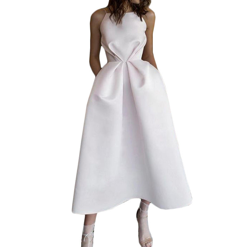 Robes de Soirée Tendance en Fibre de Polyester
