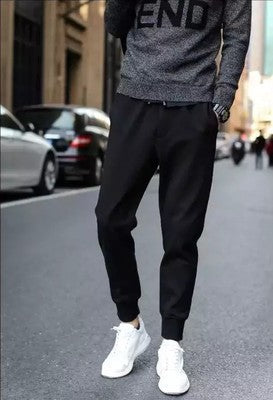 Korean Style Casual Sports Pencil Pants Straight Trousers