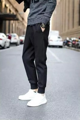 Korean Style Casual Sports Pencil Pants Straight Trousers
