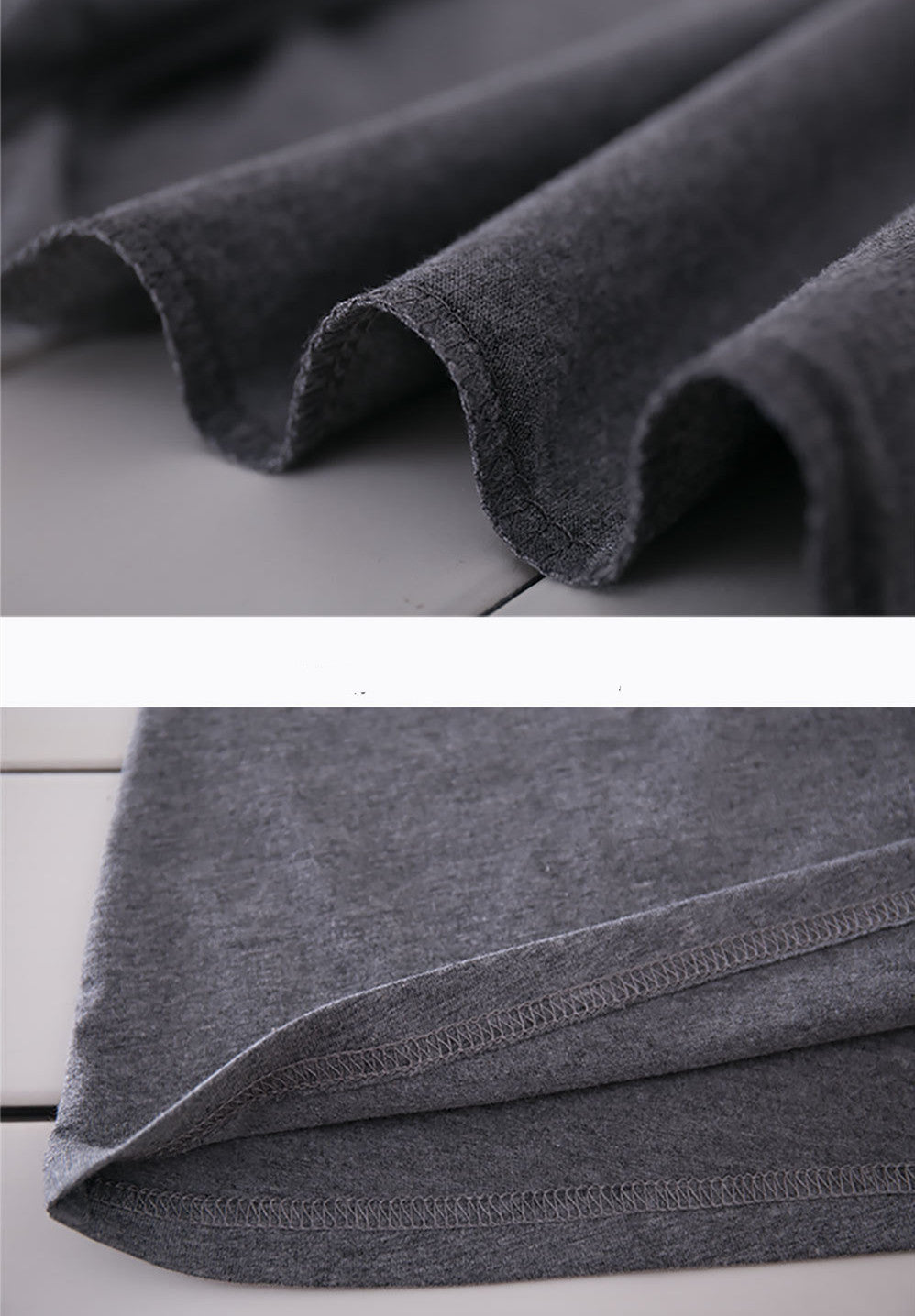 Women's Pure Cotton Short Sleeve T-Shirt in Pink, Dark Gray & Light Gray