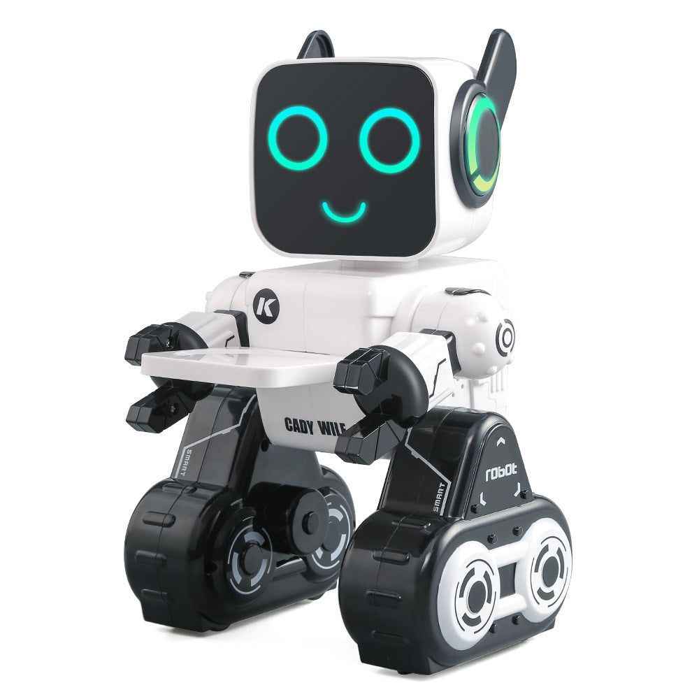 Intelligent Remote Control Robot with Voice Activation and RGB Lights