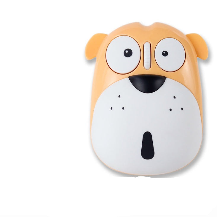 Silent 2.4G Wireless Optical Panda Mouse with Rechargeable Battery and Cute Cartoon Design