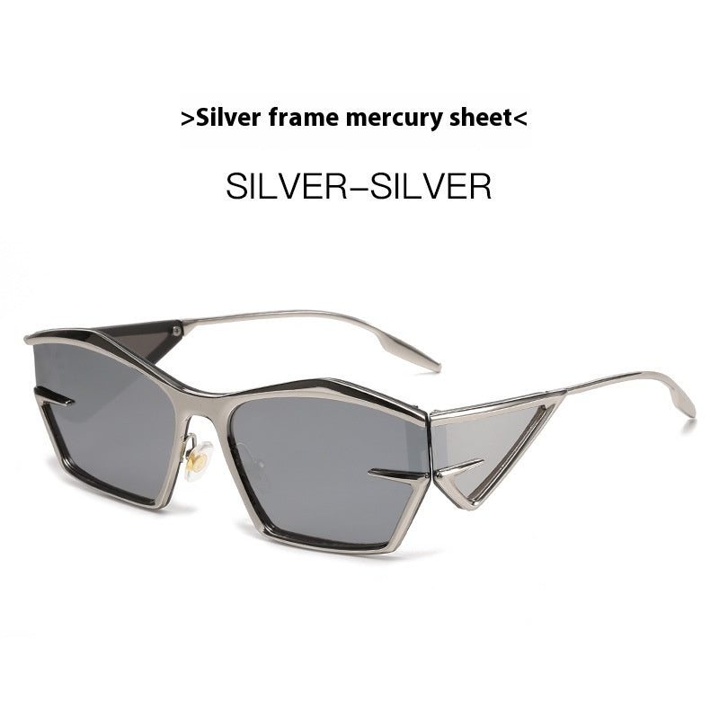 Lunettes de soleil Future Technology UV400 avec monture en métal