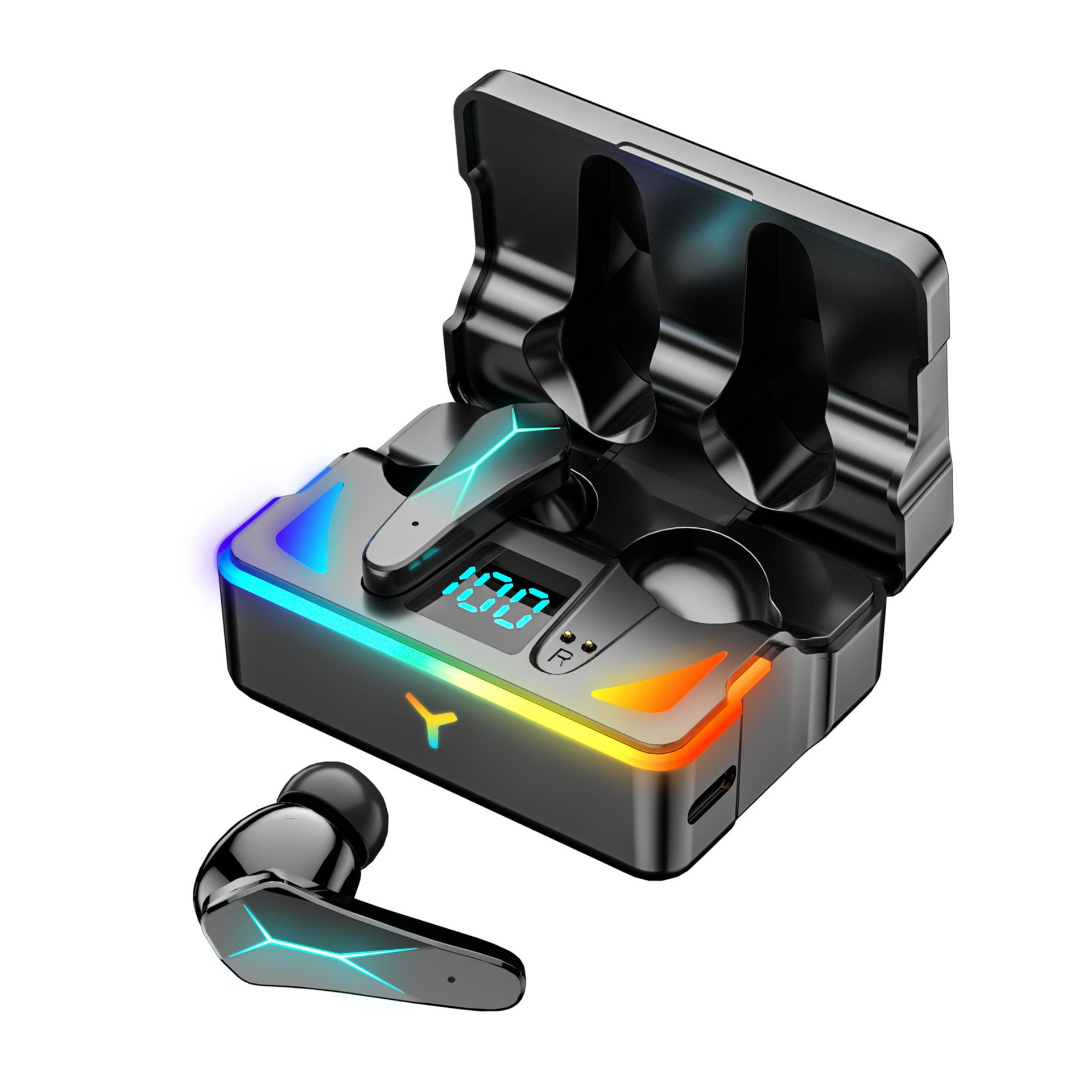 Wireless Bluetooth TWS In-Ear Stereo Headset for Sports Running & Gaming