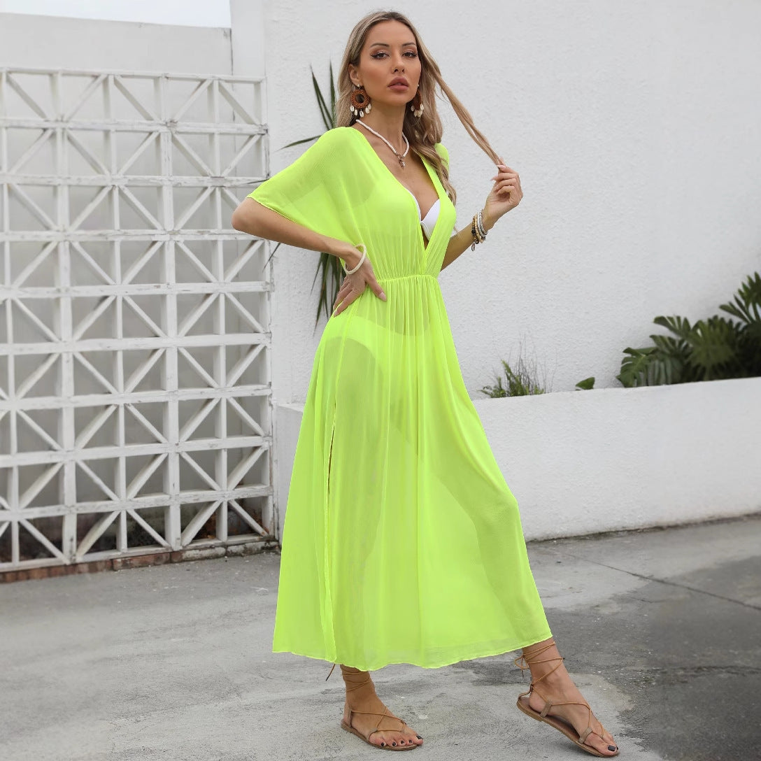 Women's Bikini Blouse Sheer Mesh