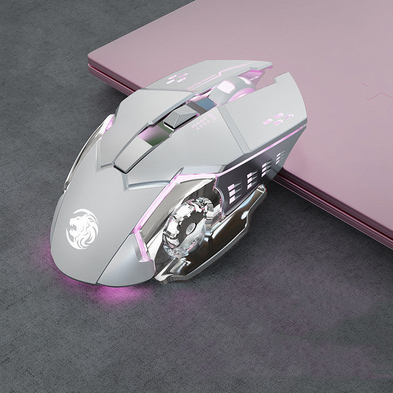 Rechargeable Silent Wireless Bluetooth Mouse for Notebook