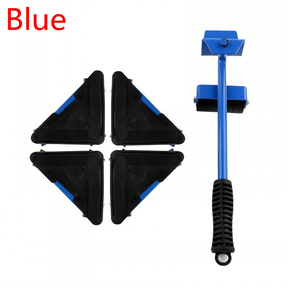 Professional Furniture Moving Lifter Tool Set 5PCS with 150kg Capacity